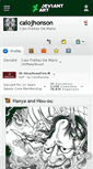 Mobile Screenshot of caiojhonson.deviantart.com