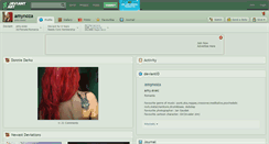 Desktop Screenshot of amynoza.deviantart.com