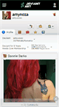 Mobile Screenshot of amynoza.deviantart.com
