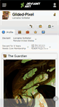 Mobile Screenshot of gilded-pixel.deviantart.com