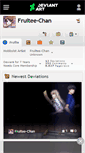 Mobile Screenshot of fruitee-chan.deviantart.com
