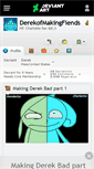 Mobile Screenshot of derekofmakingfiends.deviantart.com