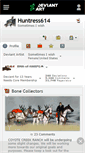 Mobile Screenshot of huntress614.deviantart.com
