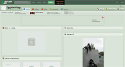 Desktop Screenshot of egyptianwings.deviantart.com