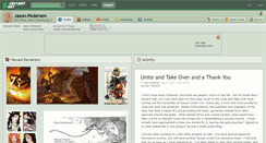 Desktop Screenshot of jason-pedersen.deviantart.com