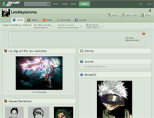 Tablet Screenshot of lendskyakroma.deviantart.com