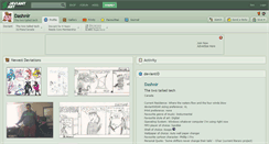 Desktop Screenshot of dashnir.deviantart.com