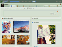 Tablet Screenshot of bk901.deviantart.com