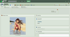 Desktop Screenshot of makatka.deviantart.com