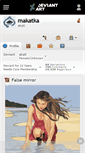 Mobile Screenshot of makatka.deviantart.com