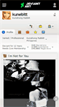 Mobile Screenshot of kunebitt.deviantart.com