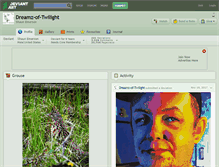 Tablet Screenshot of dreamz-of-twilight.deviantart.com