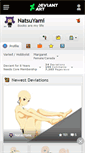 Mobile Screenshot of natsuyami.deviantart.com