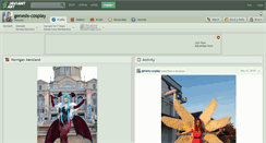 Desktop Screenshot of genesis-cosplay.deviantart.com