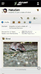 Mobile Screenshot of hakugen.deviantart.com