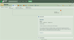 Desktop Screenshot of kavross.deviantart.com