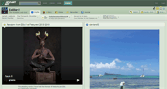 Desktop Screenshot of exillior.deviantart.com