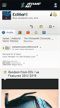 Mobile Screenshot of exillior.deviantart.com