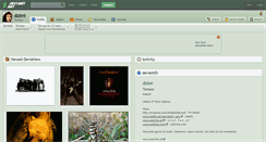 Desktop Screenshot of dzimi.deviantart.com