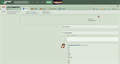 Desktop Screenshot of lola-kagamine.deviantart.com