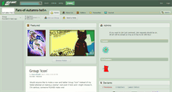 Desktop Screenshot of fans-of-autumns-hell.deviantart.com