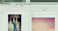 Desktop Screenshot of monophoenix.deviantart.com