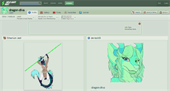 Desktop Screenshot of dragon-diva.deviantart.com