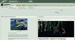 Desktop Screenshot of katsraven.deviantart.com