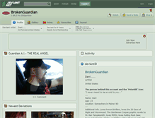 Tablet Screenshot of brokenguardian.deviantart.com