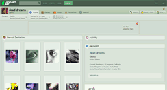 Desktop Screenshot of dead-dreams.deviantart.com