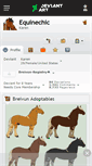 Mobile Screenshot of equinechic.deviantart.com