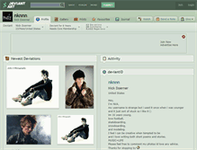Tablet Screenshot of nknnn.deviantart.com