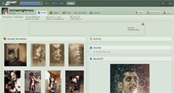 Desktop Screenshot of michaelnightmare.deviantart.com