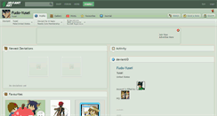 Desktop Screenshot of fudo-yusei.deviantart.com