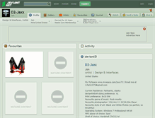 Tablet Screenshot of d2-jaxx.deviantart.com