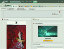 Tablet Screenshot of dswouter.deviantart.com