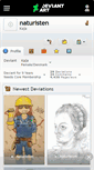 Mobile Screenshot of naturisten.deviantart.com