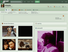 Tablet Screenshot of nmsoylu.deviantart.com