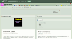 Desktop Screenshot of legendaryabyss.deviantart.com
