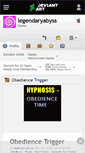 Mobile Screenshot of legendaryabyss.deviantart.com