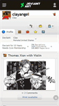 Mobile Screenshot of clayangel.deviantart.com