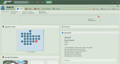 Desktop Screenshot of dudu-br.deviantart.com