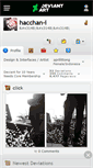 Mobile Screenshot of hacchan-i.deviantart.com
