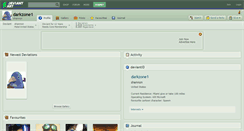 Desktop Screenshot of darkzone1.deviantart.com