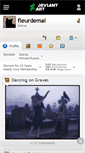 Mobile Screenshot of fleurdemai.deviantart.com