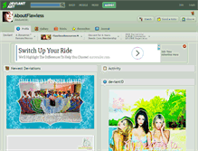 Tablet Screenshot of aboutflawless.deviantart.com