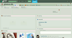 Desktop Screenshot of animelover-4life.deviantart.com