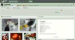 Desktop Screenshot of handeukgu.deviantart.com