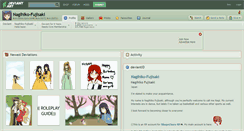 Desktop Screenshot of nagihiko-fujisaki.deviantart.com