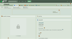 Desktop Screenshot of chineenik.deviantart.com